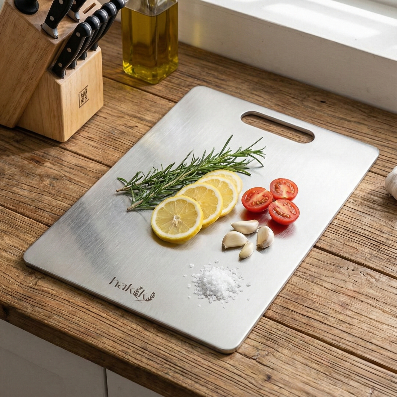 Neden Hakiki Antibakteriyel Çelik Kesme Tahtası?