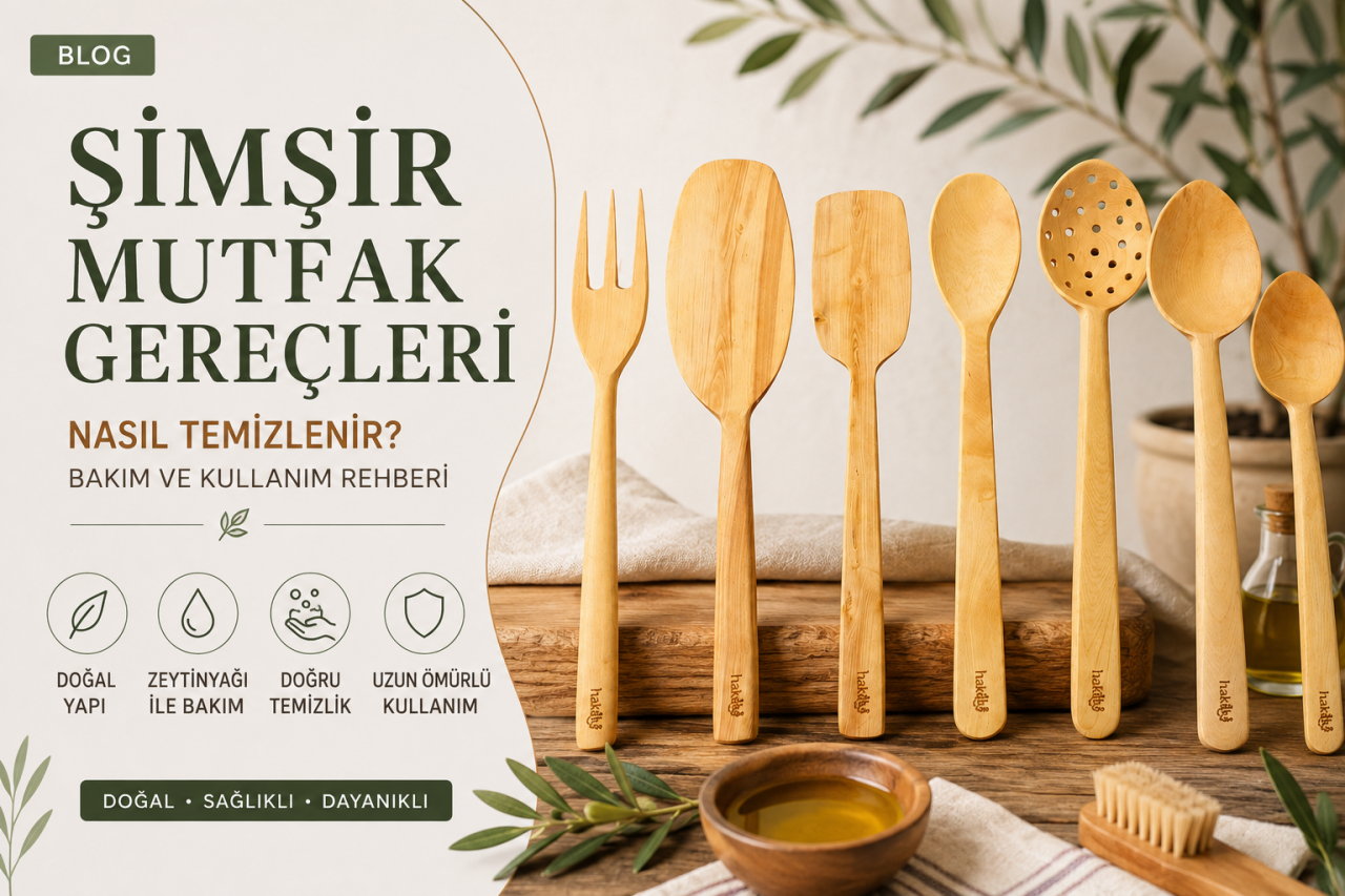 Şimşir Mutfak Gereçleri Nasıl Temizlenir? Bakım ve Kullanım Rehberi