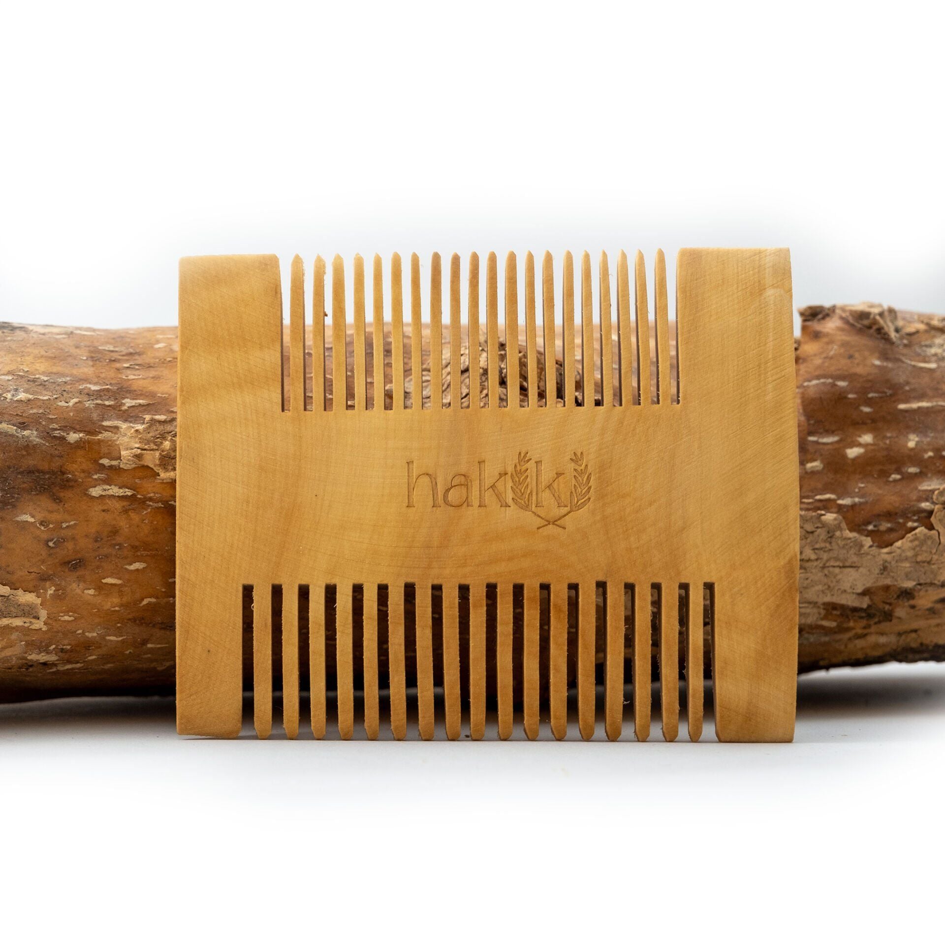 Handmade Boxwood Double-Sided Comb 