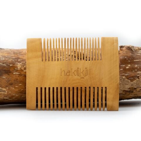 Handmade Boxwood Double-Sided Comb 