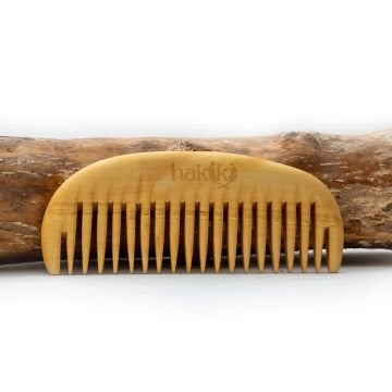 El Yapımı Şimşir Tarak Geniş Dilli