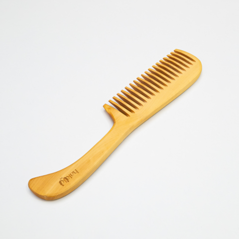 El Yapımı Şimşir Tarak Saplı 23 Cm