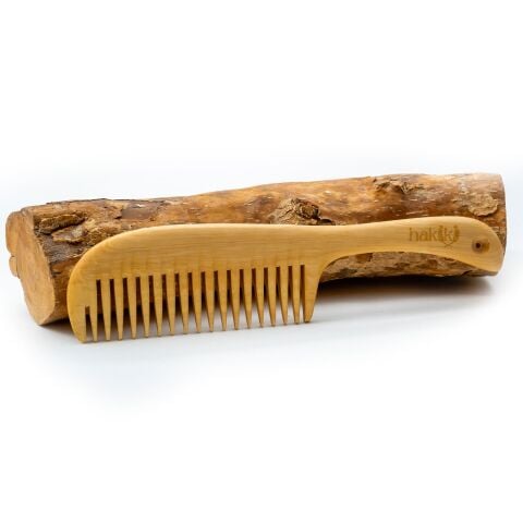 Handmade Boxwood Handle Comb