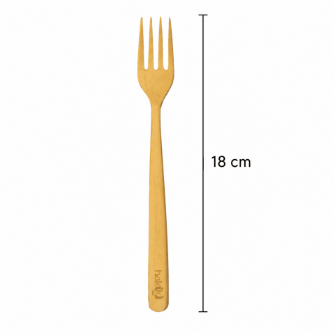 El Yapımı Şimşir Çatal 18 Cm