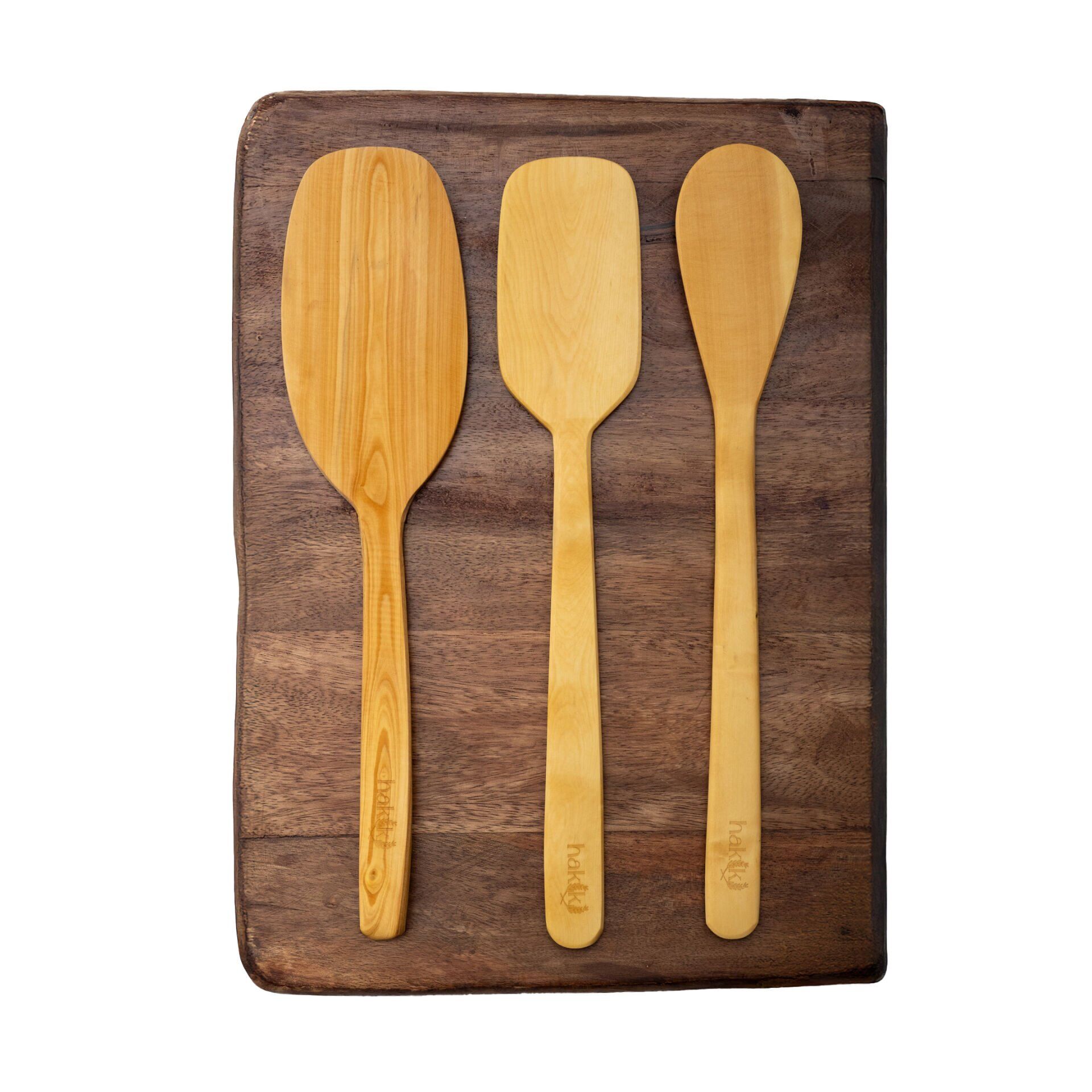 Handmade Boxwood Spatula Set