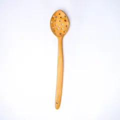 El Yapımı Şimşir Süzgeç Kaşık 30 cm