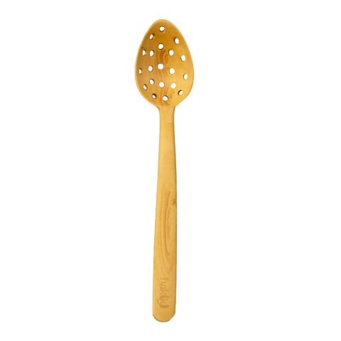Handmade Boxwood Strainer Spoon (27-29 cm)