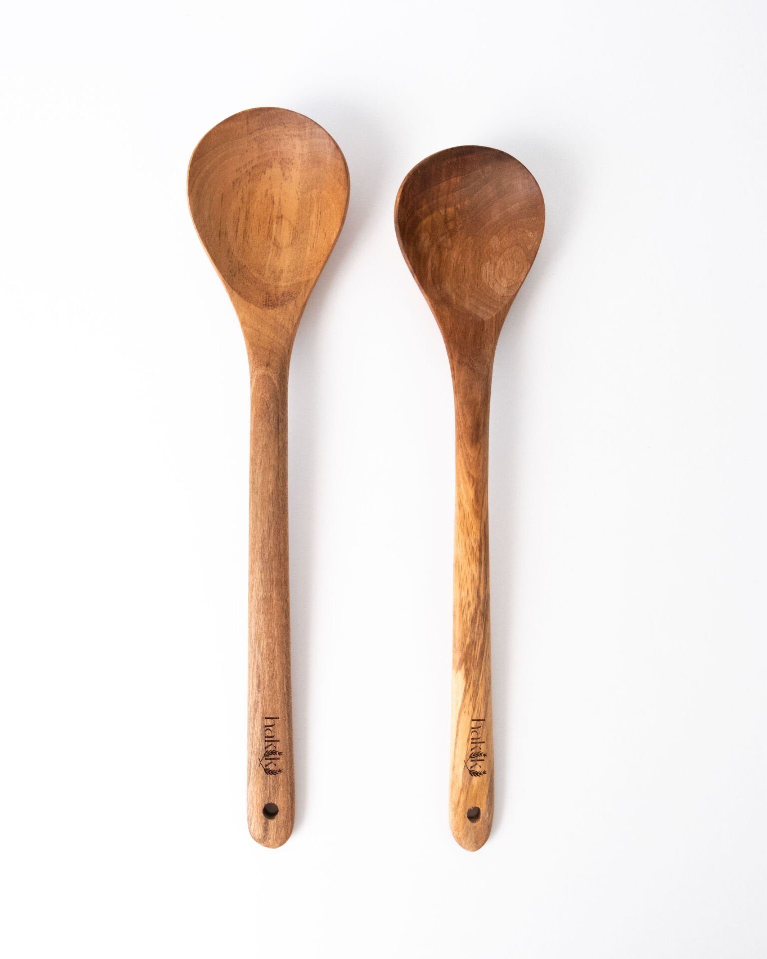 Natural Handmade Walnut Serving Set (2-Piece)