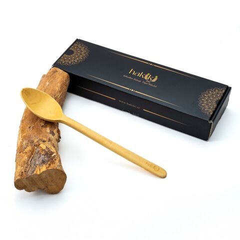 Handmade Boxwood Serving Spoon