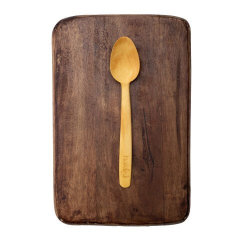 El Yapımı Şimşir Tatlı Kaşığı 18 Cm