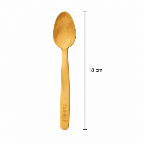 El Yapımı Şimşir Tatlı Kaşığı 18 Cm