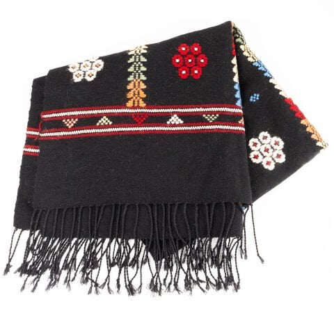 Köpek Ayağı Motifli El Dokuması Kilim