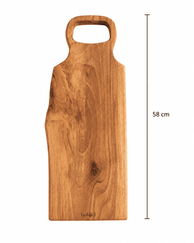 El Yapımı Ceviz Kesme & Sunum Tahtası 58 Cm