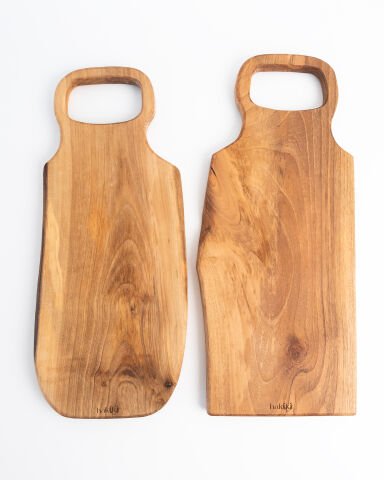 El Yapımı Ceviz Kesme & Sunum Tahtası 58 Cm