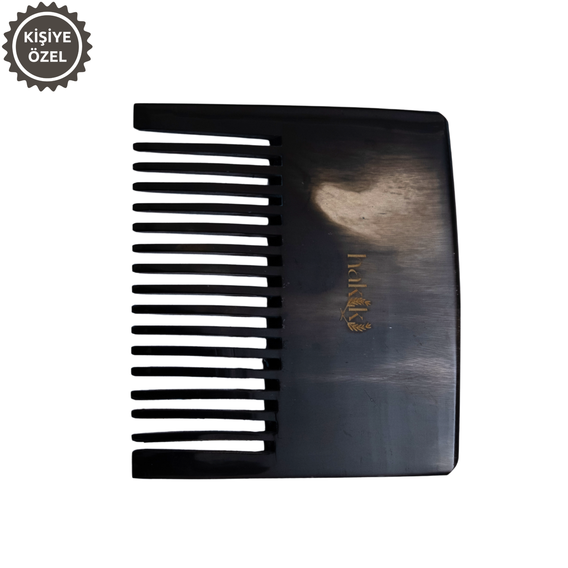Handmade Wide-Tooth Bone Comb - Natural Hair Care