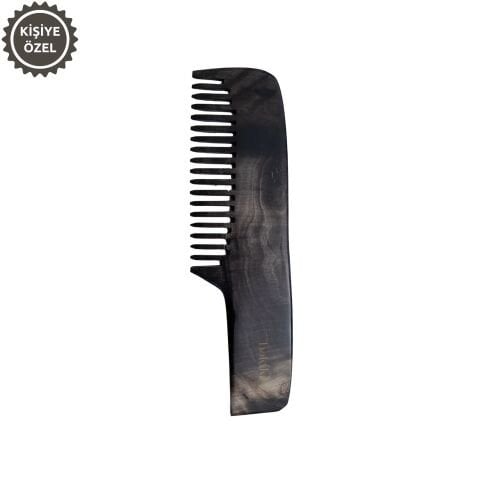 Handmade Bone Comb with Handle - Natural Hair Care
