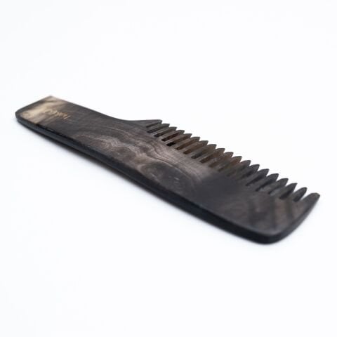 Handmade Bone Comb with Handle - Natural Hair Care