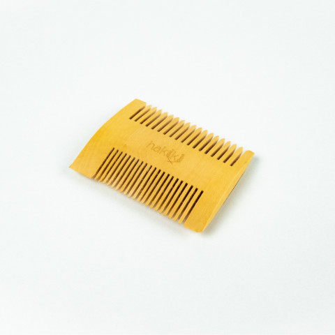 Hair Care Trio (Wide-Tooth Bone Comb + Double-Sided Boxwood Comb + Laurel Soap)