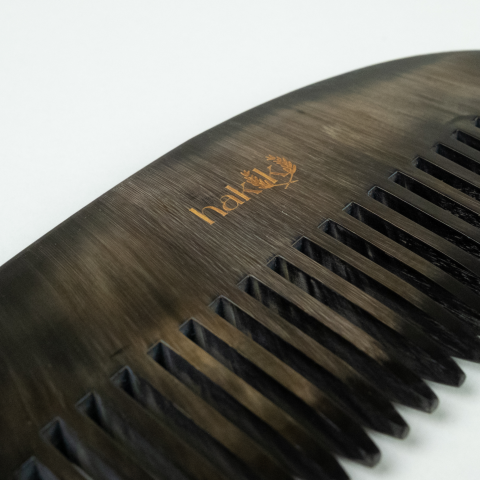 Hair Care Trio (Handleless Bone Comb + Double-Sided Boxwood Comb + Laurel Soap)