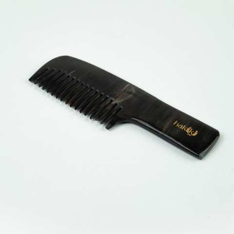 Hair Care Trio (Handled Bone Comb + Double-Sided Boxwood Comb + Laurel Soap)