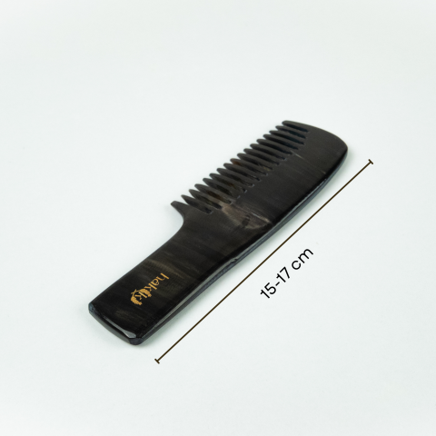 Hair Care Trio (Handled Bone Comb + Double-Sided Boxwood Comb + Laurel Soap)