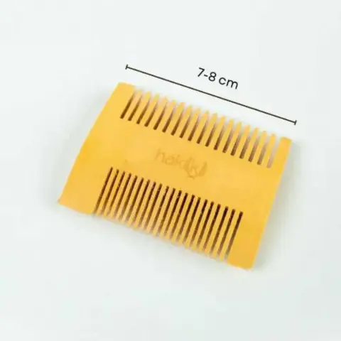 Saç Bakım Üçlüsü (Erkek Kemik Tarak+Çift Taraflı Şimşir Tarak+Defne Sabunu)