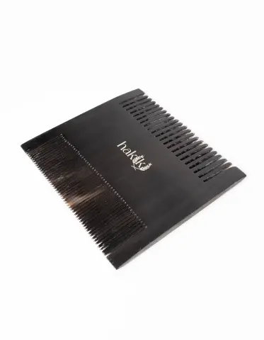 Handmade Natural Bone Comb Double Sided