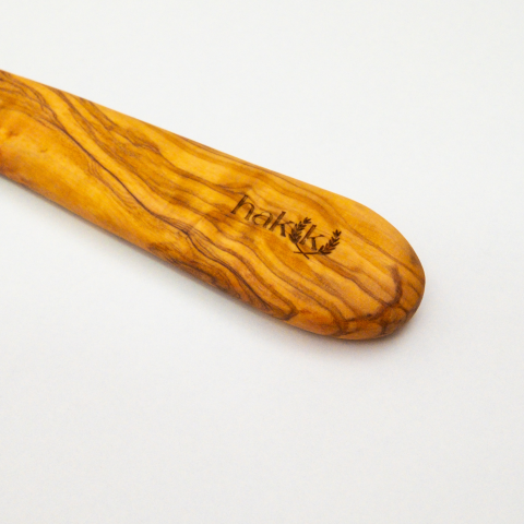 Olive Wood 2-Piece Spatula Set