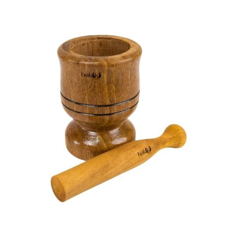 Handmade Natural Walnut Mortar