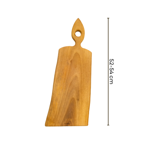 El Yapımı Ceviz Kesme & Sunum Tahtası 52 Cm