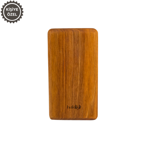 Natural Handmade Solid Walnut Utensil Holder