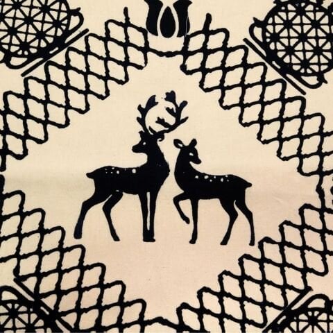 %100 El İşçiliği Kastamonu Taş Baskı Çanta – Model 1