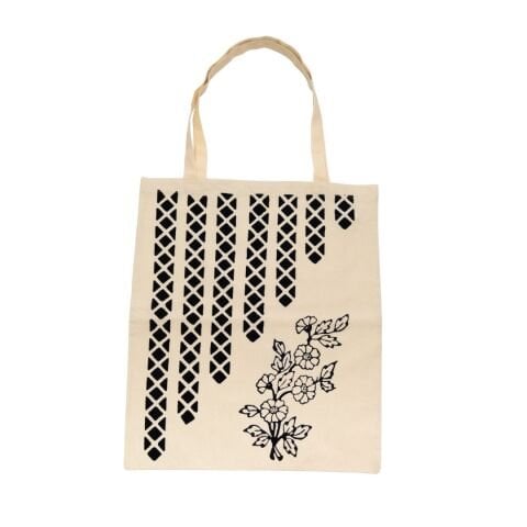 100% Handmade Kastamonu Stone-Printed Bag – Model 2