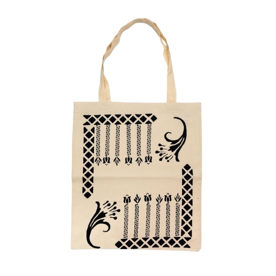 100% Handmade Kastamonu Stone-Printed Bag – Model 3