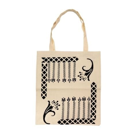 100% Handmade Kastamonu Stone-Printed Bag – Model 3