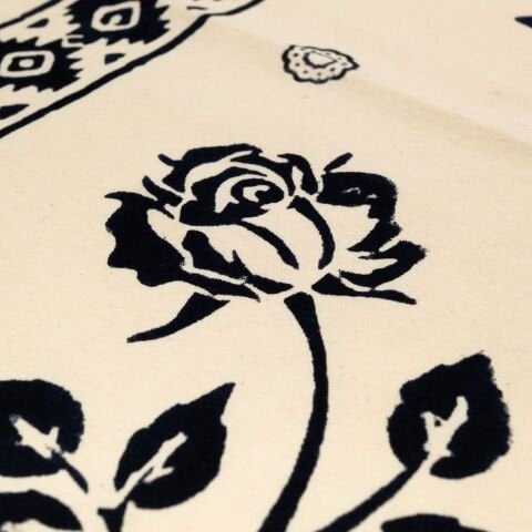 %100 El İşçiliği Kastamonu Taş Baskı Çanta – Model 4