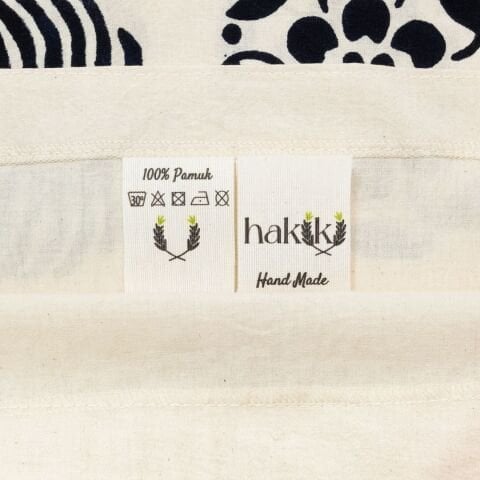 100% Handmade Kastamonu Stone-Printed Table Runner 45×100 cm