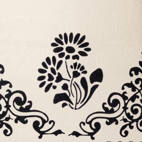 100% Handmade Kastamonu Stone-Printed Tablecloth 150×220 cm