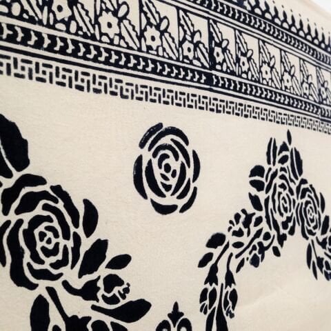 100% Handmade Kastamonu Stone-Printed Tablecloth 150×220 cm – Model 2