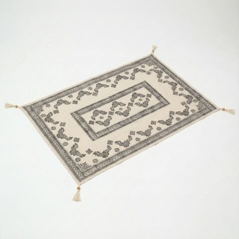 %100 El İşçiliği Kastamonu Taş Baskı Masa Örtüsü 150x220 Cm - Model 2