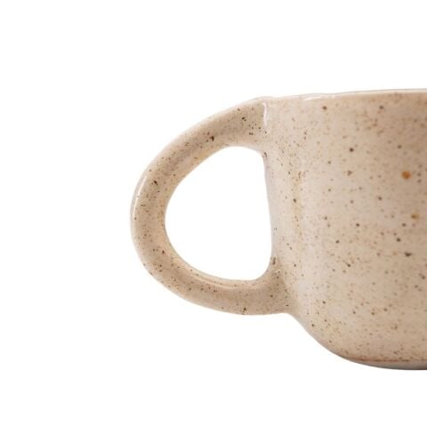 El Yapımı Seramik Bardak 2'li Set 80-100 Ml