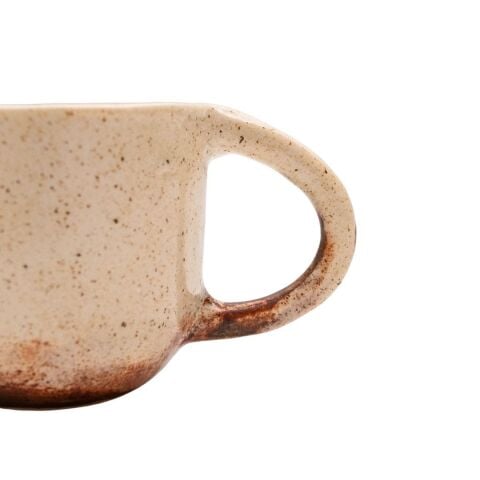 El Yapımı Seramik Bardak 2'li Set 80-100 Ml