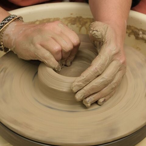 El Yapımı Seramik Bardak 2'li Set 80-100 Ml