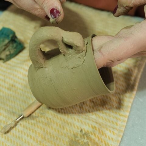 Handmade Ceramic Mug 200 ml – Model 2