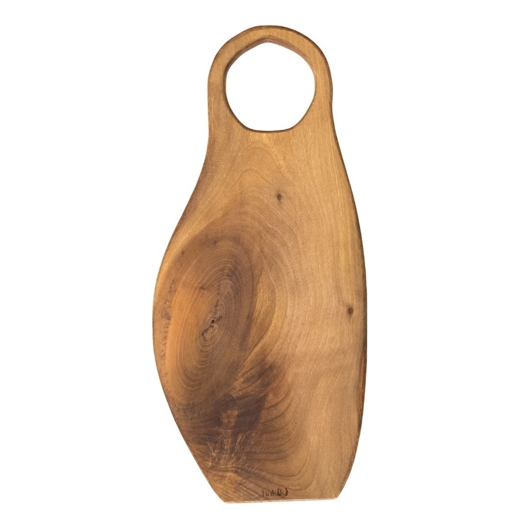 El Yapımı Ceviz Kesme & Sunum Tahtası 57 Cm