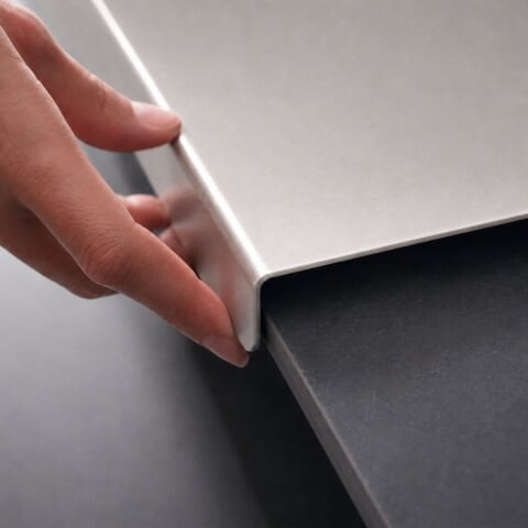 316L 1,5 mm Kalınlığında Paslanmaz Çelik Kesme Tahtası 50X60 cm