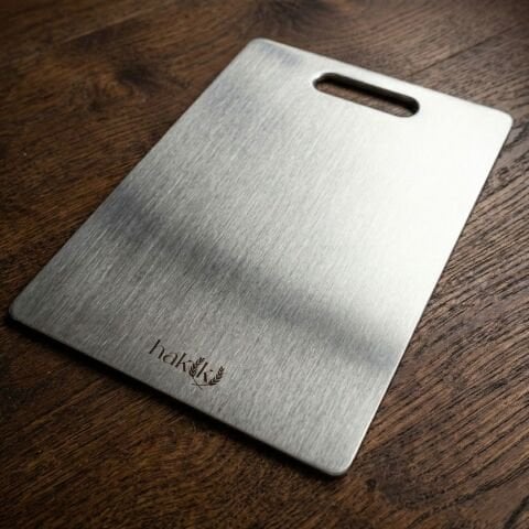 316L Stainless Steel Cutting Board, 1.5 mm Thick, 28 × 38 cm – Superior Hygiene, Maximum Durability