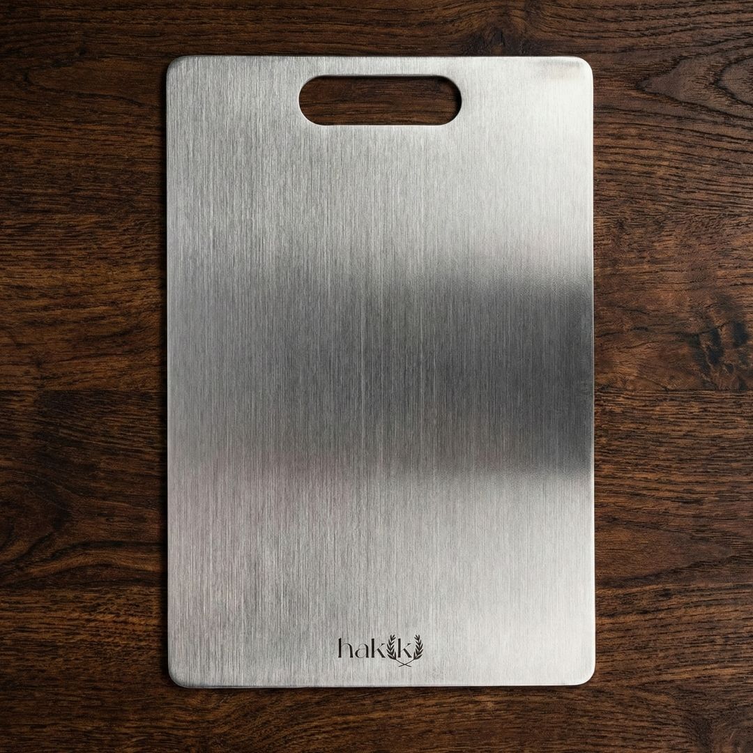 316L 1,5 Mm Kalınlığında Paslanmaz Çelik Kesme Tahtası 21x32 Cm – Üstün Hijyen, Maksimum Dayanıklılık