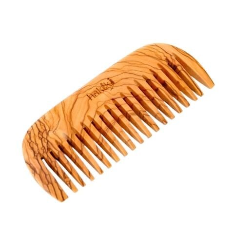 Kişiye Özel Zeytin Ağacı Tarak 13 Cm Geniş Dişli El Yapımı