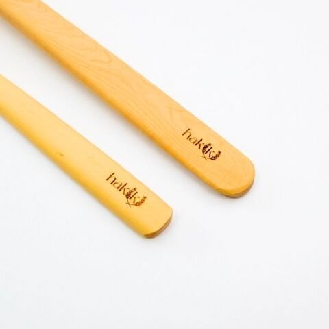 Kişiye Özel Şimşir Kaşık ve Çatal Seti 30 Cm